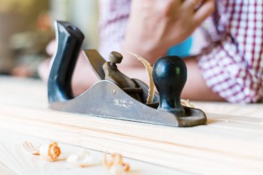 Eller çalışan planör yakın plan görüntüsü