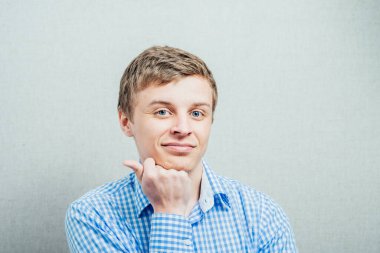 Bir adamın portresi.