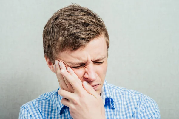 Man Has Toothache — Stock Photo, Image