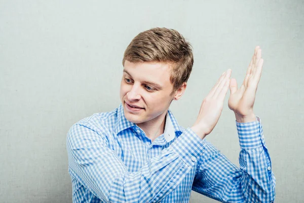 Guy Posing Studio — Stock Photo, Image