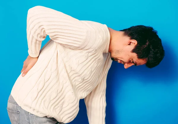 Man Posing Studio — Stock Photo, Image