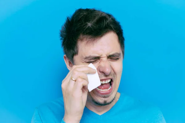 Man Posing Studio — Stock Photo, Image