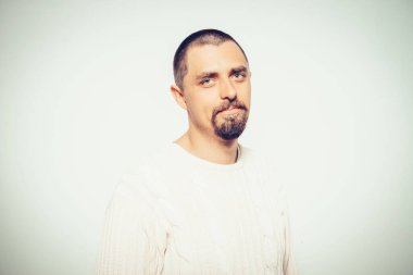 Bir adamın portresi.