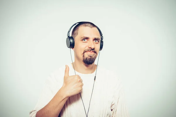 Homme Avec Des Émotions Studio — Photo