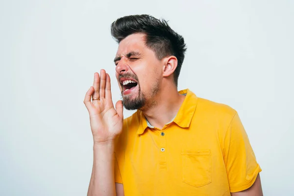 Känslor Man — Stockfoto