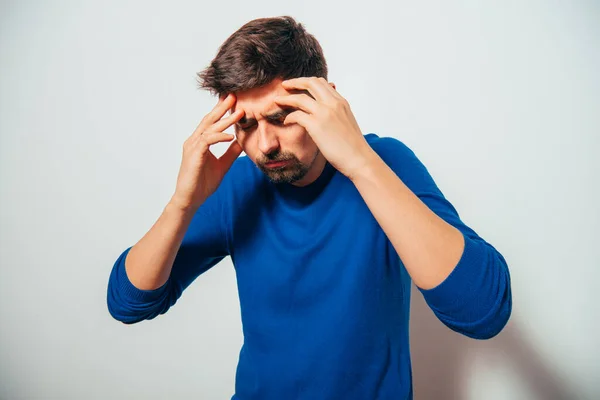 Man Posing Studio — Stock Photo, Image