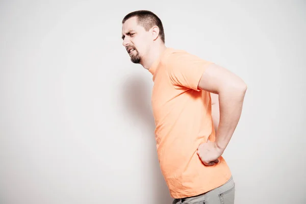 Man Posing Studio — Stock Photo, Image