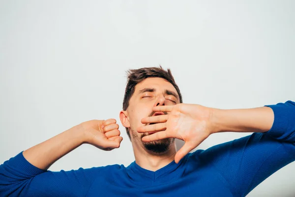 Man Posing Studio — Stock Photo, Image