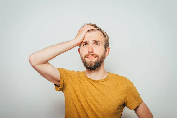 Hombre Que Cometió Error — Foto de Stock