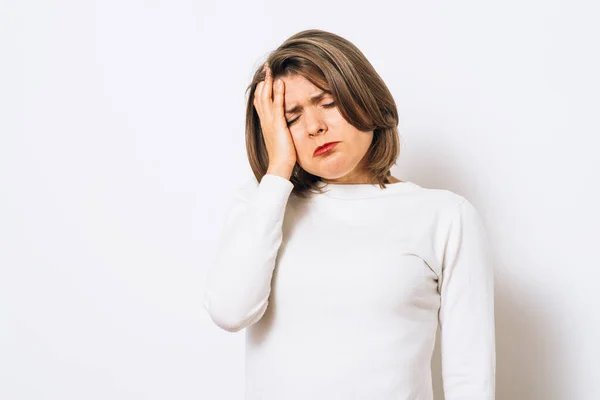 Frau Die Einen Fehler Gemacht Hat — Stockfoto