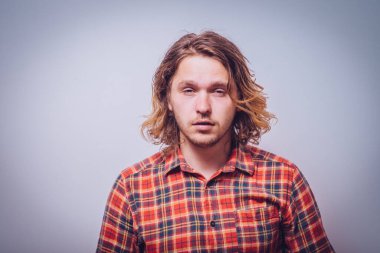 Bir adamın portresi.