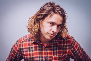 Bir adamın portresi.