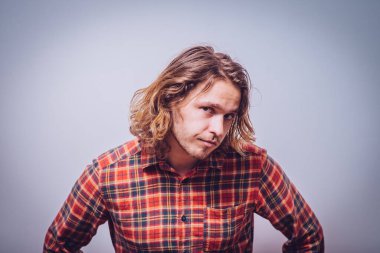 Bir adamın portresi.