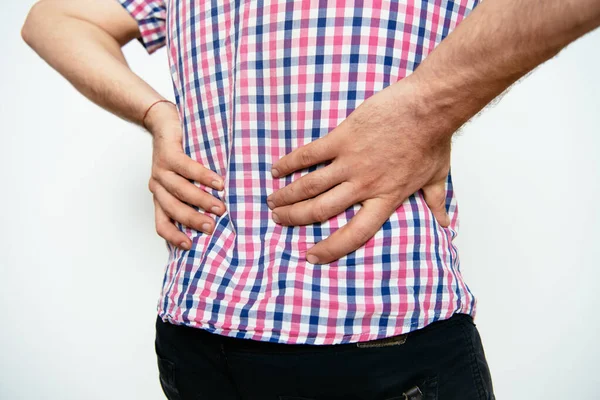 Man Posing Studio — Stock Photo, Image