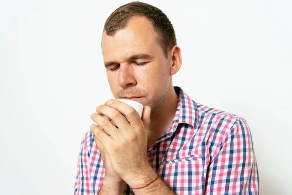 Man Posing Studio — Stock Photo, Image