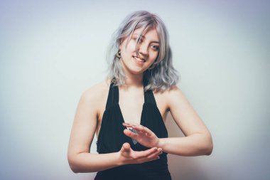 Kadın alkışlar ve alkışlar