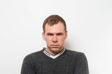 Bir adamın portresi.