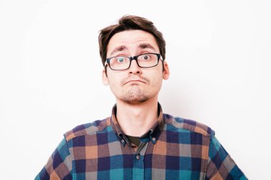 Bir adamın portresi.