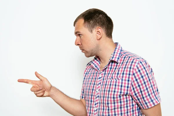 Hombre Negocios Seguro Listo Para Lucha — Foto de Stock