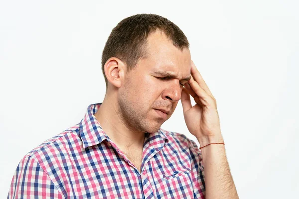 Man Posing Studio — Stock Photo, Image