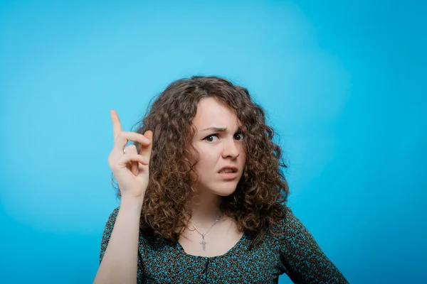 Retrato Mulheres Bonitas Tem Ideia — Fotografia de Stock