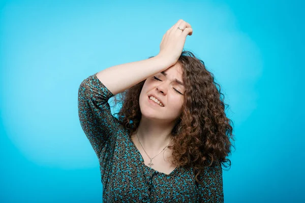 Vrouw Die Een Fout Heeft Gemaakt — Stockfoto