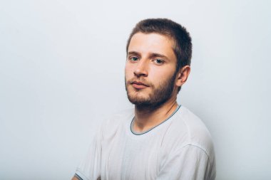 Bir adamın portresi.