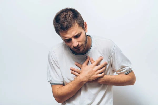 Man Heart Attack — Stock Photo, Image