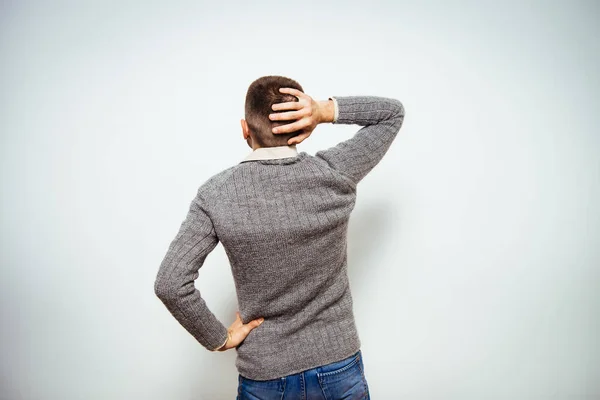 Ein Mann Der Einen Fehler Gemacht Hat — Stockfoto