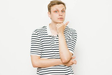 Bir adamın portresi.