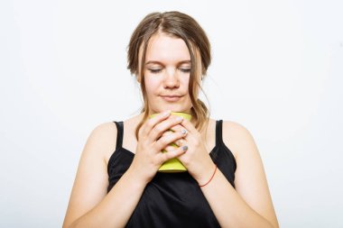 Stüdyoda yakın poz