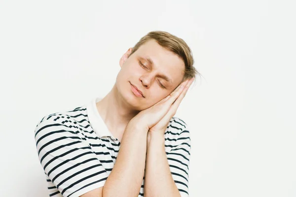 Man Posing Studio Background — Stock Photo, Image