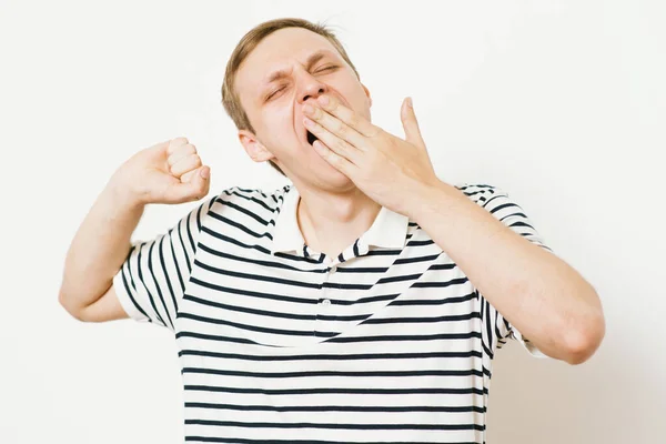 Man Posing Studio — Stock Photo, Image