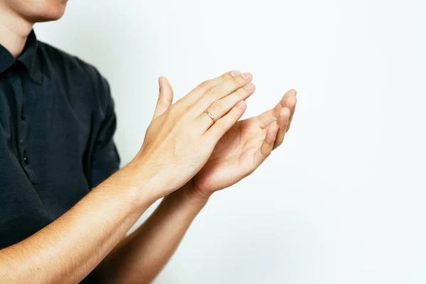 Klappen Applaudisseren — Stockfoto