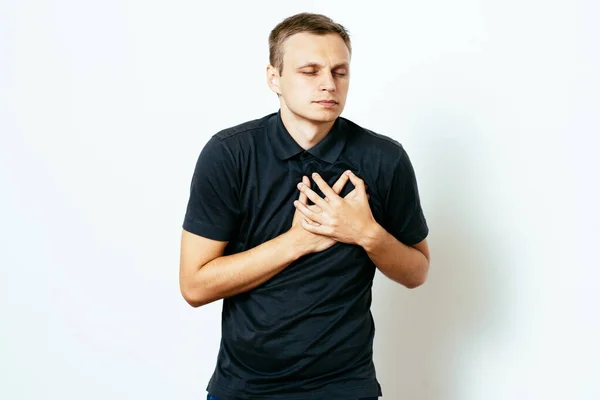 心臓発作の男 — ストック写真