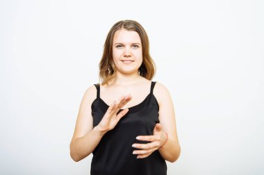 Kadın alkışlar ve alkışlar