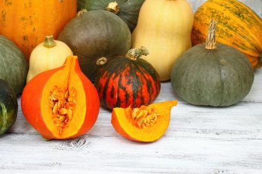 Şükran kabak sonbahar arka plan