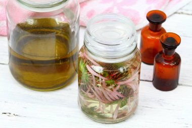 Ev yapımı alternatif tıp, Ekinezya tentür önünde