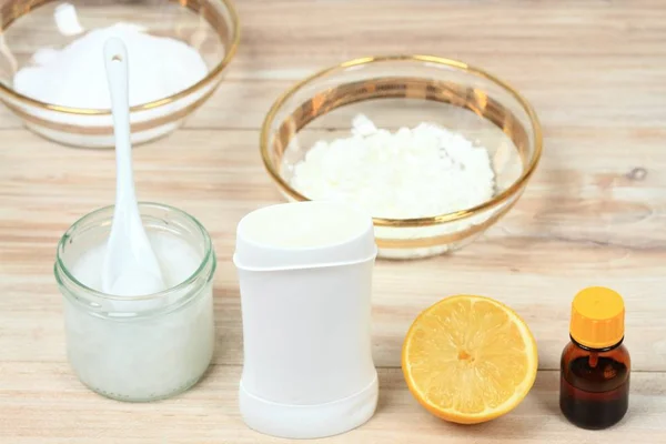 Antibacterial  and natural homemade deodorant — Stock Photo, Image