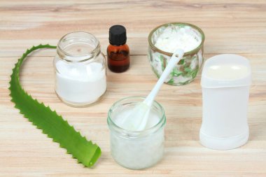 Aloe vera ile antibakteriyel ve doğal ev yapımı deodorant 