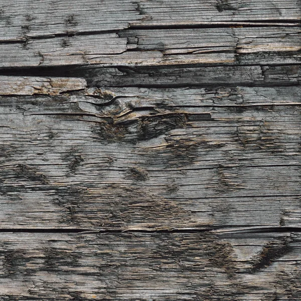 Tablero de madera gris taupe gris envejecido natural, textura de madera ruda rota rota rota rota de la sepia, primer plano vertical de Macro del fondo gris envejecido detallado grande de la madera, patrón de grieta texturizado — Foto de Stock