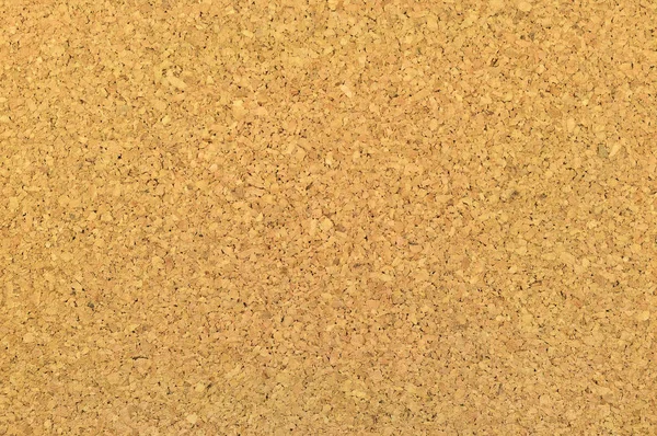 Cork Board achtergrond, helder horizontale getextureerde Corkboard Macro close-up, grote gedetailleerde decoratieve Beige bruin natuurlijke structuurpatroon, lege lege kopie ruimte — Stockfoto