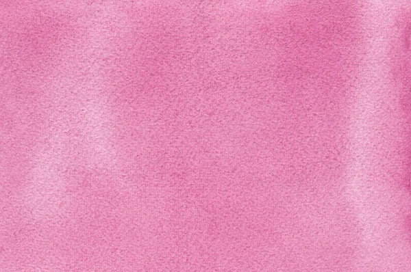 粉红色天然手工水彩画水彩画漆纹理图案背景, 横向质感水彩纸画宏特写, 彩绘复制空间 — 图库照片