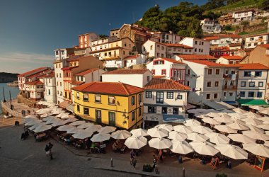 Cudillero, İspanya'nın eski şehir