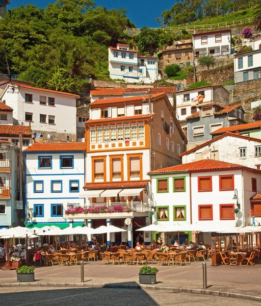 Città vecchia di Cudillero, Spagna — Foto Stock