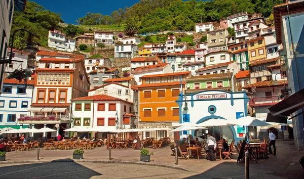 Altstadt von Cudillero, Spanien — Stockfoto