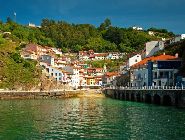 Altstadt von Cudillero, Spanien — Stockfoto