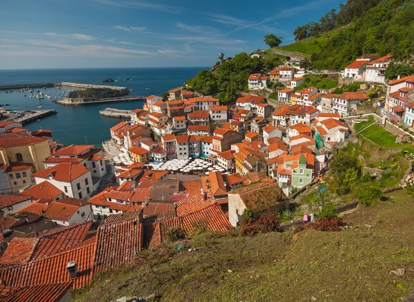 Altstadt von Cudillero, Spanien — Stockfoto