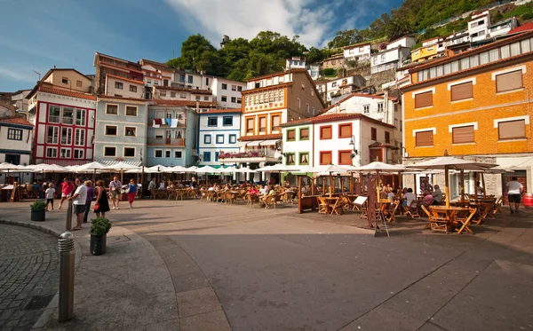 Città vecchia di Cudillero, Spagna — Foto Stock