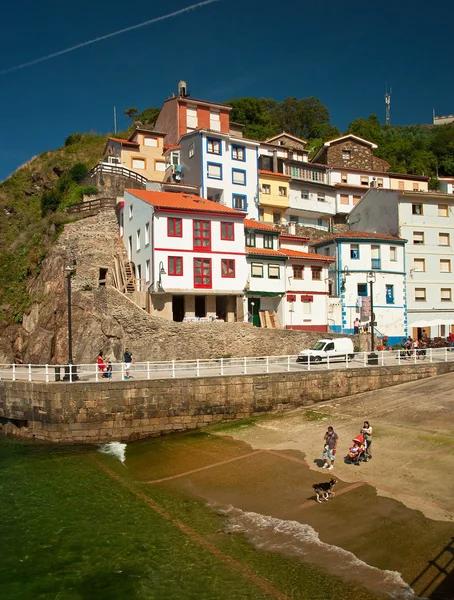 Cidade velha de Cudillero, Espanha — Fotografia de Stock